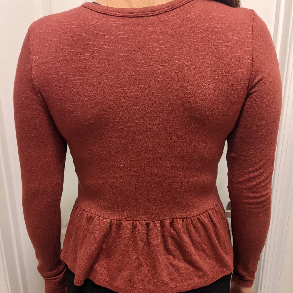 Brown blouse - Picture 2 of 4